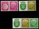 BRD Bund BRD Bund WZ 8-10 postfrisch MiNr. WZ 8-10 postfrisch -