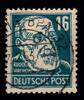 SBZ SBZ 218 d gestempelt geprüft Paul BPP MiNr. 218 d gestempelt geprüft Paul BPP -