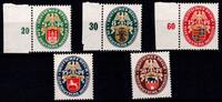Deutsches Reich Deutsches Reich 425-429 postfrisch MiNr. 425-429 postfrisch -