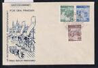 DDR 355-357 als Ersttagsbrief -