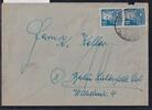 SBZ 216 auf Brief Postkrieg/Nachgebühr -