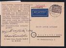 Berlin 48 auf Postkarte Luftpost -