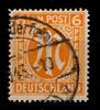 Bi-Zone Bi-Zone 13 F y gestempelt geprüft Hettler BPP MiNr. 13 F y gestempelt geprüft Hettler BPP -