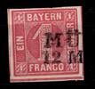 Bayern Bayern 3 I b gestempelt MiNr. 3 I b gestempelt -