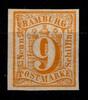 Hamburg Hamburg 7 ohne Gummi Besitzerzeichen MiNr. 7 ohne Gummi Besitzerzeichen -