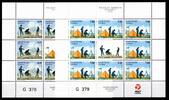 Grönland Grönland 480, 481 postfrisch als Kleinbogen MiNr. 480, 481 postfrisch als Kleinbogen -