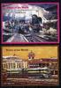 Dominica Dominica Block 306-307 postfrisch Eisenbahn Lokomotive MiNr. Block 306-307 postfrisch Eisenbahn Lokomotive -