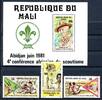 Mali Mali 859-861 + Block 16 postfrisch Pfadfinder MiNr. 859-861 + Block 16 postfrisch Pfadfinder -