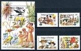 Barbuda Barbuda 853-856 + Block 103 postfrisch Pfadfinder MiNr. 853-856 + Block 103 postfrisch Pfadfinder -