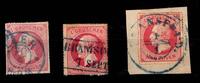 Hannover Hannover 23 (3x) ohne Gummi alle mit leichten Mängeln MiNr. 23 (3x) ohne Gummi alle mit leichten Mängeln -