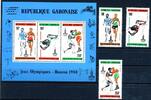 Gabun Gabun 733-738 + Bl 39 postfrisch Olympia MiNr. 733-738 + Bl 39 postfrisch Olympia -