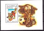 Gambia Gambia Block 23 postfrisch Fußball WM 1986 MiNr. Block 23 postfrisch Fußball WM 1986 -