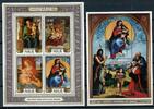 Niue Niue Bl 105-06 postfrisch Weihnachten MiNr. Bl 105-06 postfrisch Weihnachten -