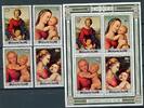Penrhyn Penrhyn 357-360 + Bl 50 postfrisch Kunst MiNr. 357-360 + Bl 50 postfrisch Kunst -