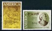 Uruguay Uruguay 1921-1922 postfrisch Kunst MiNr. 1921-1922 postfrisch Kunst -