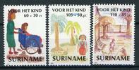 Surinam Surinam 1391-1393 postfrisch Kunst MiNr. 1391-1393 postfrisch Kunst -