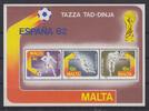 Malta Malta Block 7 mit 633-665 postfrisch Spanien WM 1982, MNH MiNr. Block 7 mit 633-665 postfrisch Spanien WM 1982, MNH -