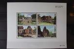 Thailand Thailand Block 63 mit 1633-1636 postfrisch Tempel MiNr. Block 63 mit 1633-1636 postfrisch Tempel -
