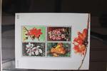 Thailand Thailand Block 125 mit 1951-1954 postfrisch Blumen Blüten MiNr. Block 125 mit 1951-1954 postfrisch Blumen Blüten -