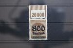 Deutsches Reich Deutsches Reich 305 OPD E a W OR 1'11'1 postfrisch Hannover MiNr. 305 OPD E a W OR 1'11'1 postfrisch Hannover -