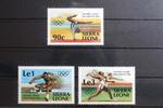 Sierra Leone Sierra Leone 741-743 postfrisch Olympische Spiele MiNr. 741-743 postfrisch Olympische Spiele -