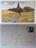 AK Rostock Landschaft mit Kirche 1939 gebraucht -