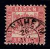 Baden Baden 18 gestempelt Doppelkreisstempel Mannheim MiNr. 18 gestempelt Doppelkreisstempel Mannheim -
