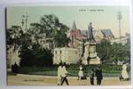 AK Lüttich - Statue Grétry 1910 gebraucht -