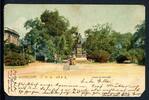 AK Düsseldorf Cornelius-Denkmal am Hofgarten 1902 gebraucht -