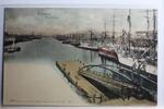AK Bremen Freihafen Lagerhäuser, Schiffe ungebraucht -