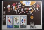 Malta Malta Block 5 mit 571-573 postfrisch Fußball MiNr. Block 5 mit 571-573 postfrisch Fußball -