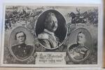 AK Deutschland Porträtkarte - Kaiser, v. Haeseler u. v. Goltz ungebraucht -