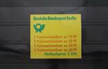 Berlin Berlin MH 9b oZ postfrisch Markenheftchen MiNr. MH 9b oZ postfrisch Markenheftchen -
