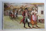 AK Deutschland Künstlerkarte 1900 gebraucht -