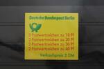 Berlin Berlin MH 9dIa oZ postfrisch Markenheftchen MiNr. MH 9dIa oZ postfrisch Markenheftchen -
