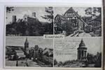 AK Eisenach Mehrbildkarte (Wartburg, Karlsplatz u.s.w.) 1937 gebraucht -