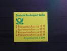 Berlin Berlin MH 12caII Pf IV oZ postfrisch Markenheftchen Plattenfehler MiNr. MH 12caII Pf IV oZ postfrisch Markenheftchen Plattenfehl -