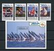 Grenada/ Grenadinen Grenada/ Grenadinen 1329,32-33,36+B202 postfrisch Olympische Spiele MiNr. 1329,32-33,36+B202 postfrisch Olympische Spiele -