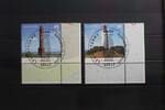BRD BRD 2742-2743 gestempelt Leuchttürme Vollstempel Eckrand Bundesrepublik MiNr. 2742-2743 gestempelt Leuchttürme Vollstempel Eckra -