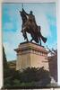 AK St. Louis Statue of Sainat Louis in Front of City Art Mus. ungebraucht -