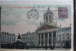 AK Brüssel Place Royale et Eglise St-Jacques s. Caudenberg 1921 gebraucht -