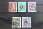 Schweiz Schweiz 575-579 gestempelt Schmetterlinge MiNr. 575-579 gestempelt Schmetterlinge -