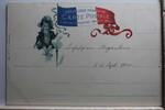 AK Frankreich Künstlerkarte 1900 ungebraucht -