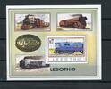 Lesotho Lesotho Block105 postfrisch Eisenbahn MiNr. Block105 postfrisch Eisenbahn -