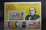Gambia Gambia 390-393, Block 4 mit 393 postfrisch MiNr. 390-393, Block 4 mit 393 postfrisch -