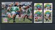 Gambia Gambia 1773-1776B + Block212 postfrisch Fussball MiNr. 1773-1776B + Block212 postfrisch Fussball -