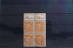 Deutsches Reich Deutsches Reich 183W OC 1`11`1 postfrisch als Viererblock MiNr. 183W OC 1`11`1 postfrisch als Viererblock -