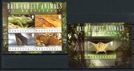 Montserrat Montserrat 1476-1479 + Block 129 postfrisch Wildtiere MiNr. 1476-1479 + Block 129 postfrisch Wildtiere -