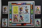 Antigua Antigua 334-337, Block 15 mit 334-337 postfrisch MiNr. 334-337, Block 15 mit 334-337 postfrisch -