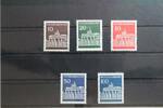 BRD BRD 506vR-510vR postfrisch MiNr. 506vR-510vR postfrisch -